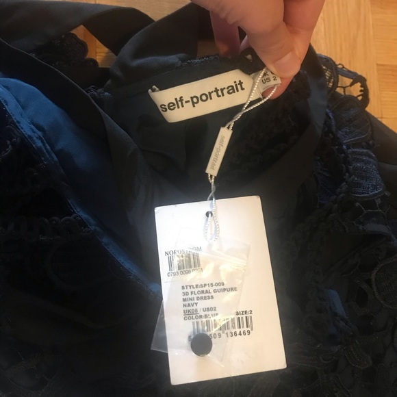 BNWT self-portrait dress size 2 - Picture 4 of 4